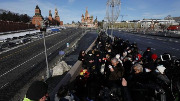 Шестая годовщина убийства Немцова. В России и по всему миру прошли акции в его память