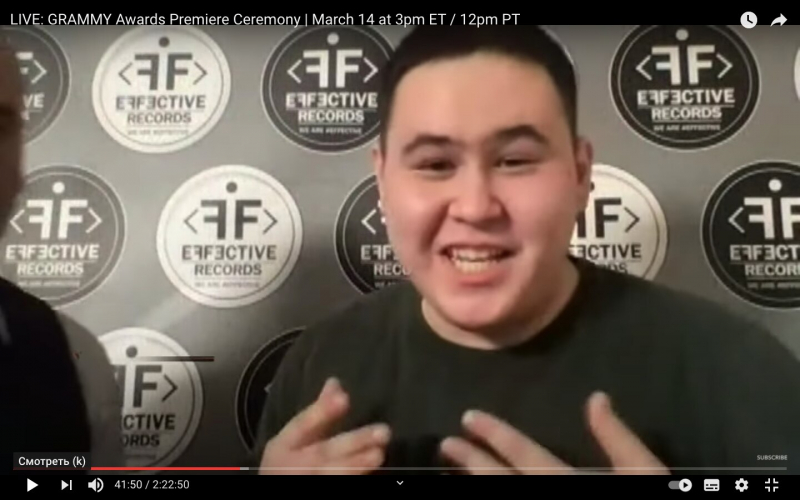 Казахстанский диджей Imanbek получил премию "Грэмми"