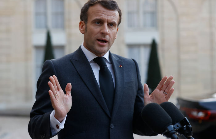 Макрон высказался за "вывод российских и турецких сил" из Ливии