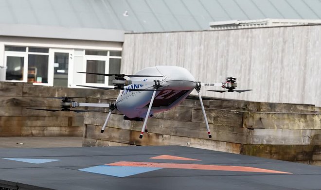 Samsung запускает доставку смартфонов с помощью дронов – но пока только в Ирландии 