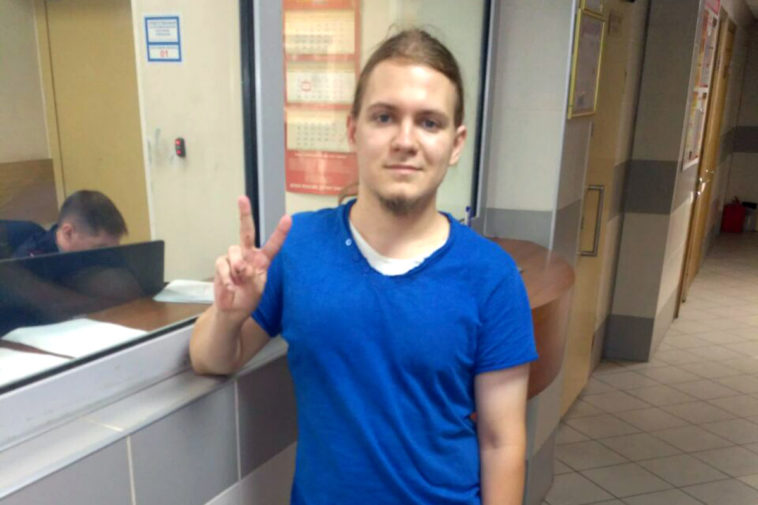 Суд арестовал автора канала «Протестный МГУ» Дмитрия Иванова на 10 суток