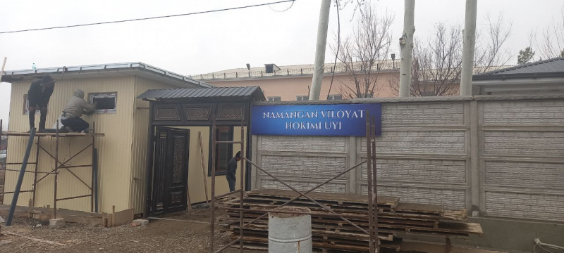 В Наманганской области после визита Мирзиёева для хокимов решили построить контейнерные дома