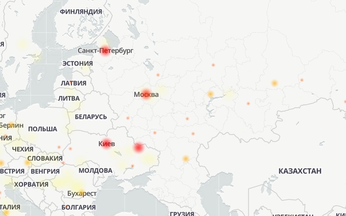 В работе Telegram произошел сбой 
