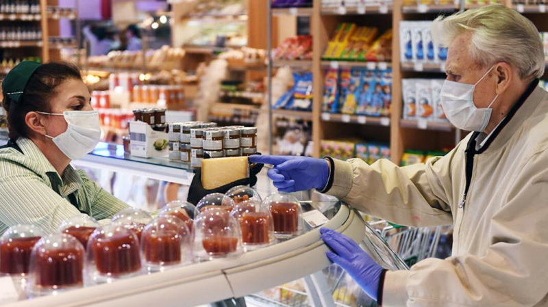 В России продукты за год подорожали в 7,5 раза больше, чем в Евросоюзе