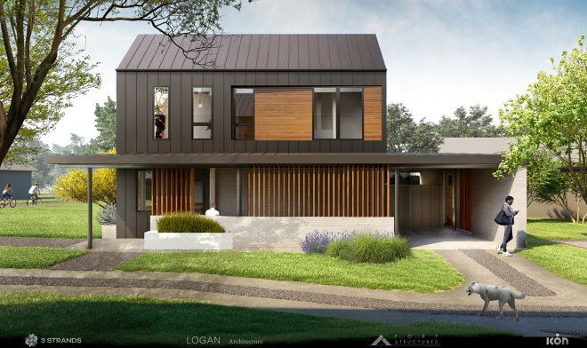 В США началось строительство первых «напечатанных» домов ценой 450 000 долларов 