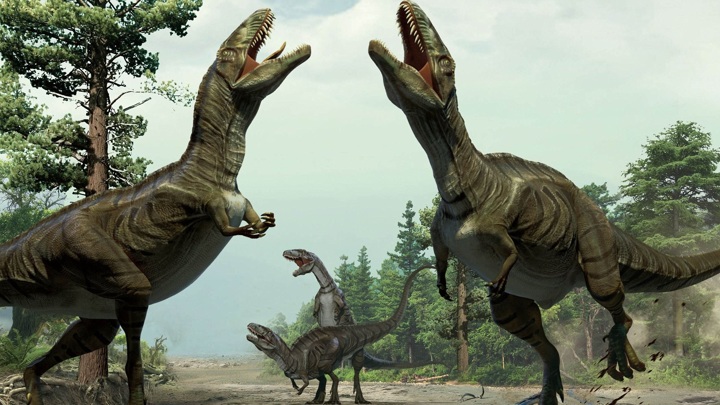 Невероятно: тираннозавры жили стаями?