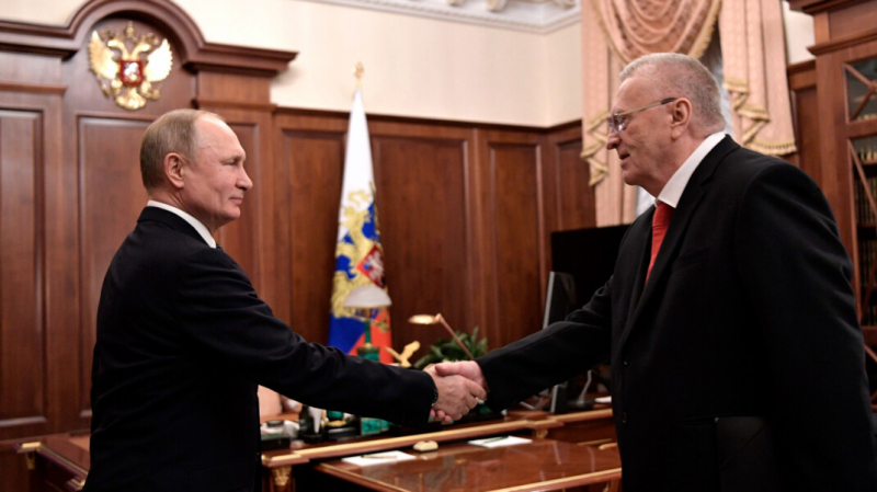 Путин наградил Жириновского в день его рождения орденом «За заслуги перед Отечеством» I степени