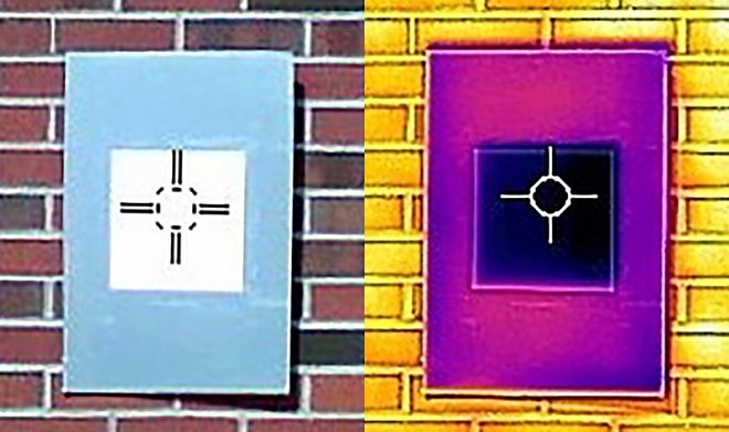 Ультрабелая краска охладит здания лучше кондиционеров