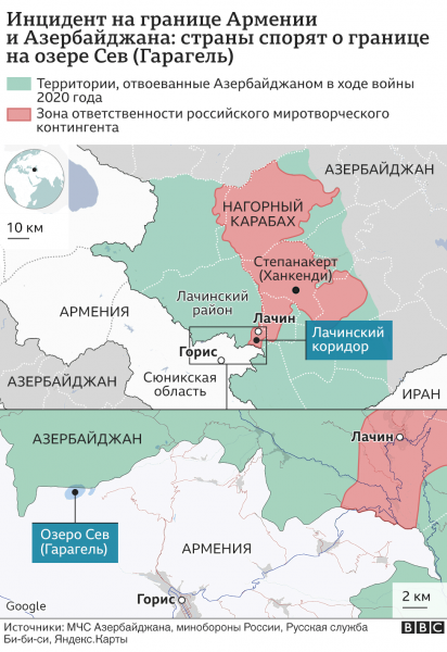 Что и почему происходит на границе Азербайджана и Армении?