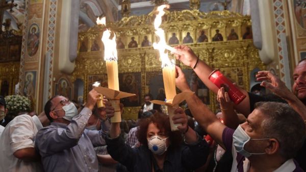 Пасха от России до Грузии, Кыргызстана и Ливана. Самые яркие фотографии