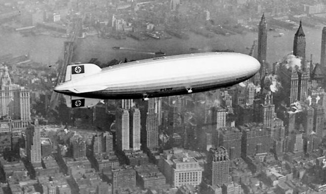 Неопубликованные кадры показывают крушение «Гинденбурга» с невиданного прежде ракурса