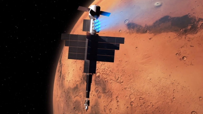 Похожий на древнюю гробницу загадочный объект обнаружили на снимках Марса