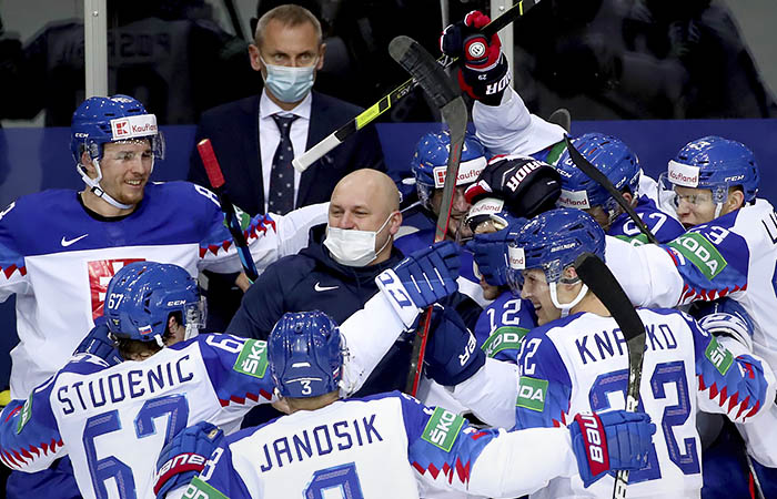 Сборная России проиграла Словакии - Чемпионат Мира по хоккею 2021