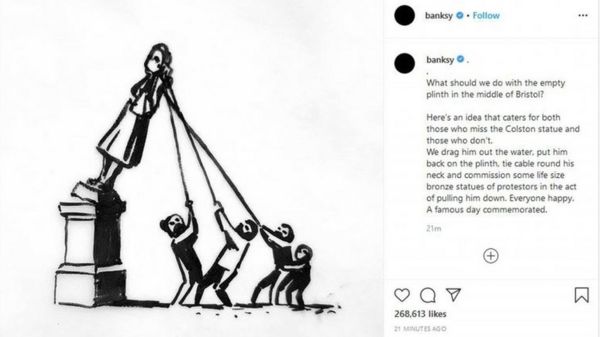 "Эти чувства игнорировать нельзя". В Лондоне снесут памятники работорговцам