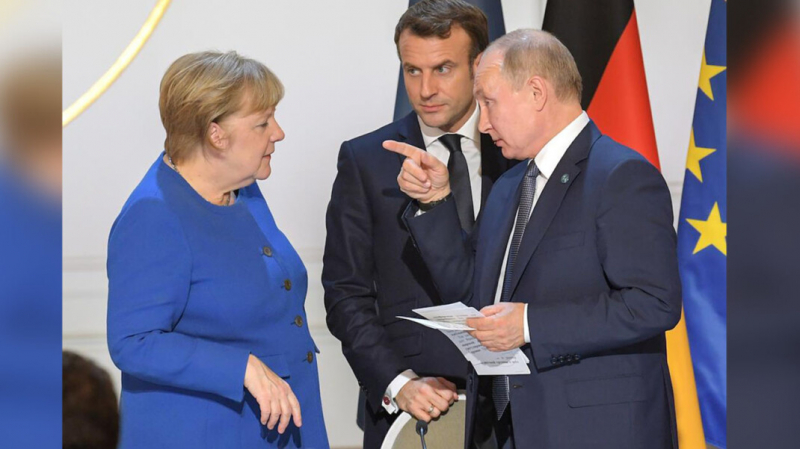 Меркель и Макрон предложили Евросоюзу сменить стратегию и начать сближение с Россией