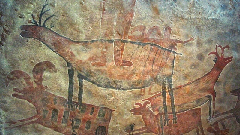 Самые большие изображения быков обнаружили на скале в Португалии