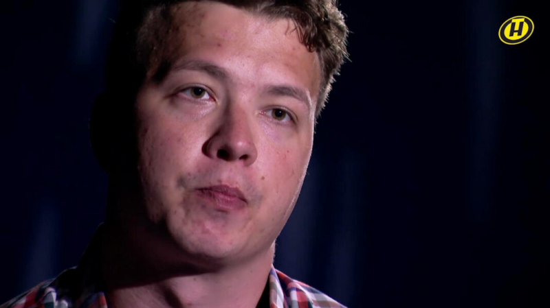 Задержанный сооснователь Nexta Протасевич признал свою вину в организации беспорядков в Белоруссии