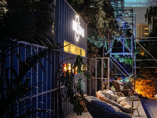 «Яндекс» открыл «дачу» в парке Горького 