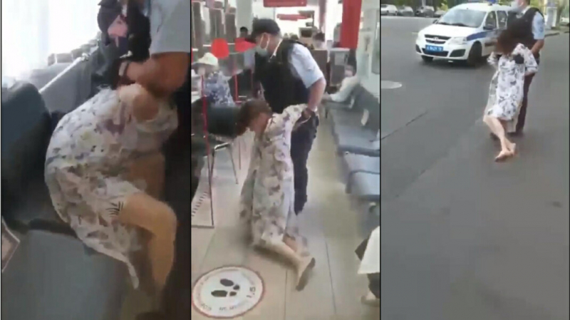 Против женщины, задержанной в центре госуслуг Москвы за приопущенную маску, завели уголовное дело