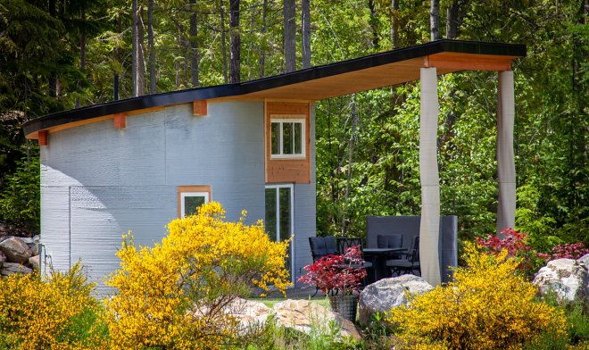 В Канаде на строительном 3D-принтере напечатали «Дом Фибоначчи»