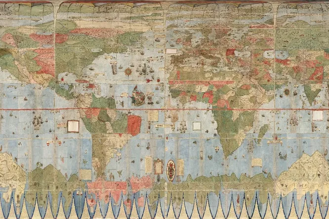Эпоха, когда не было GPS: атлас 1587 года