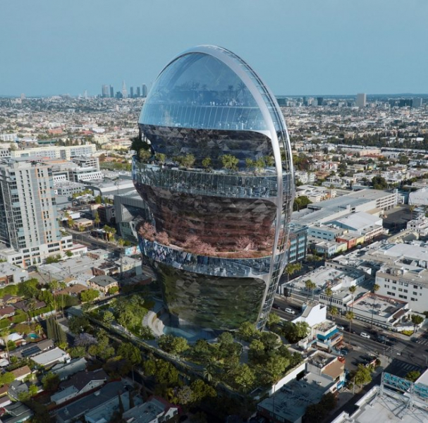 В Голливуде появится необычный «зеленый офис будущего» 