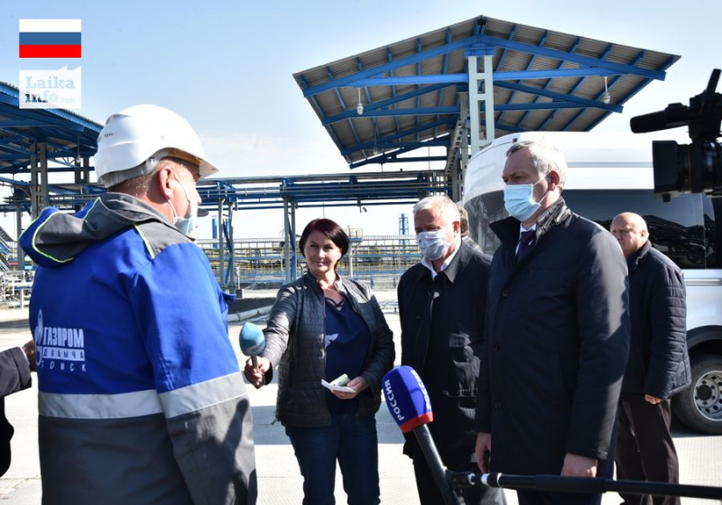 В начале нового года в Новосибирской области начнёт работу мощный газовый терминал