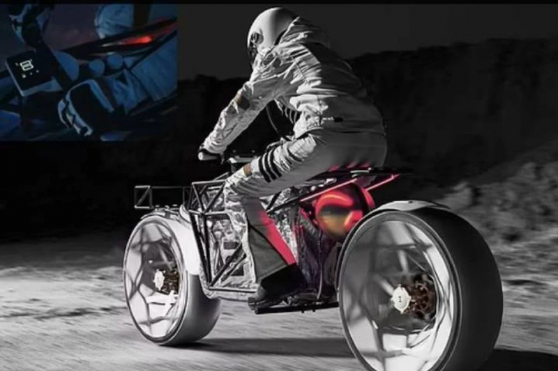 Американцы собрались ездить по Луне на мотоцикле