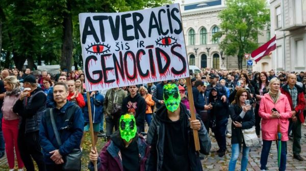 Коронавирус: Латвия вводит жесткий локдаун из-за резкого роста заболеваемости и низкого уровня вакцинации