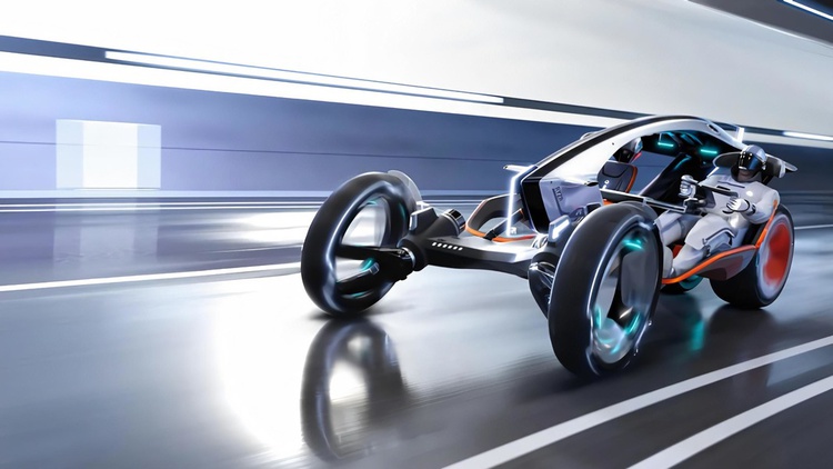 Куртка вместо ключа: китайцы разработали гибрид электрокара и мотоцикла