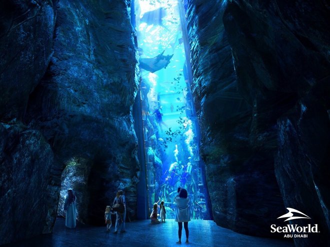 В Абу-Даби строится крупнейший в мире аквариум