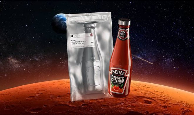 Компания Heinz изготовила кетчуп из «марсианских» томатов