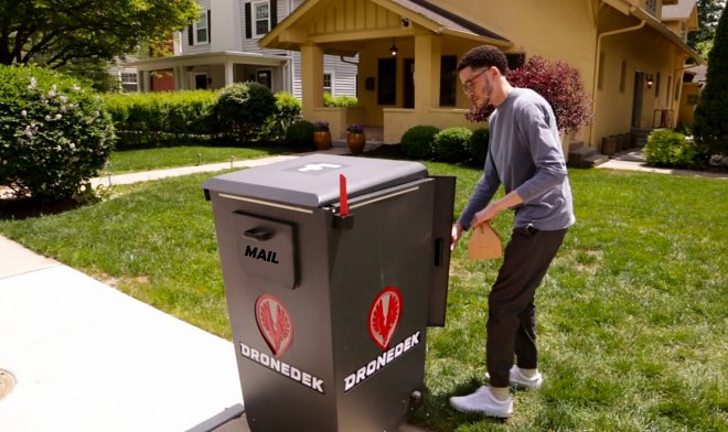 Умные почтовые ящики DroneDek произведут революцию в логистике