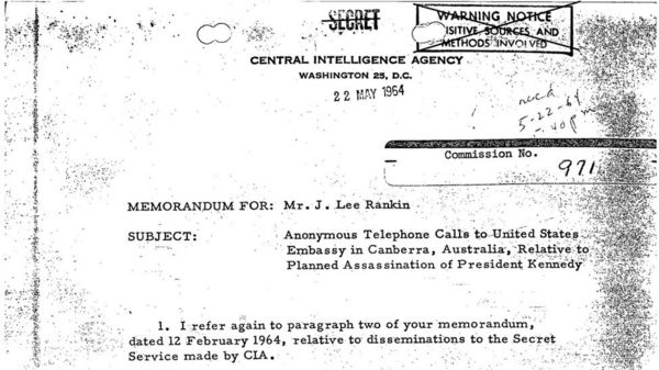 Убийство Кеннеди: агент "Перекати-поле", советские тосты и странные звонки. Что нового в рассекреченных документах по делу
