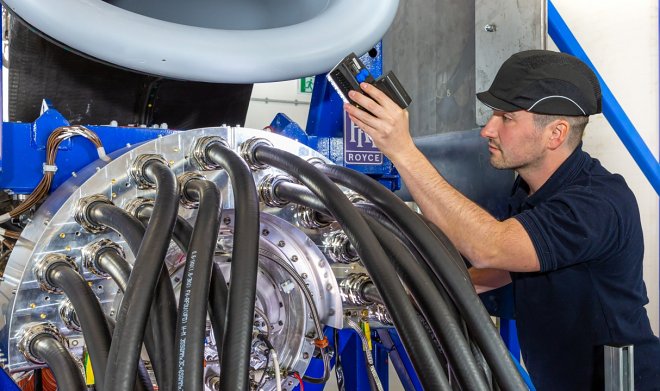 Гибридный двигатель Rolls-Royce PGS-1 вышел на мощность в 1 МВт