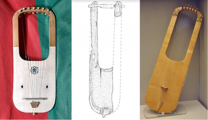 Ученые удивлены сходством лиры из Саттон-Ху с восточным образцом