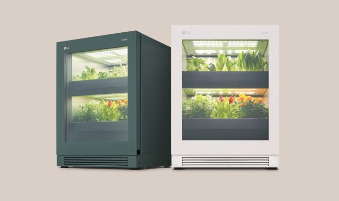 Умный домашний сад от LG позволит выращивать овощи круглый год