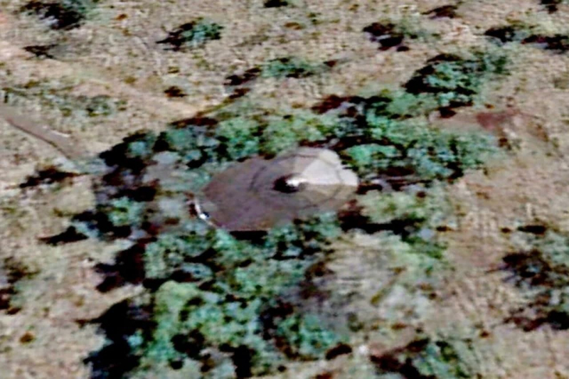 На кадрах со спутника нашли «корабль пришельцев»