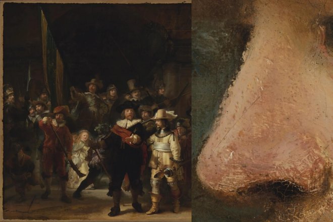 «Ночной дозор» Рембрандта превратили в цифровой шедевр с разрешением 717 Мп 