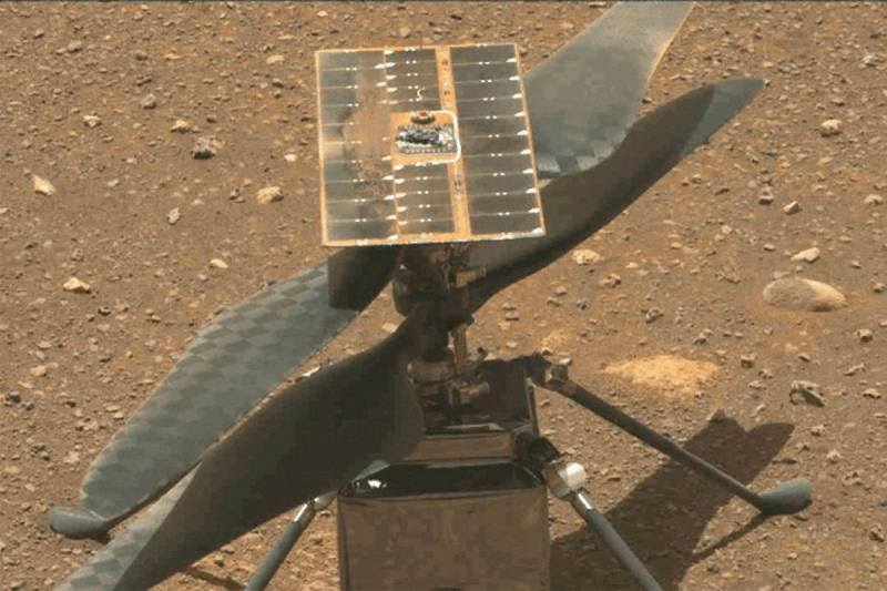 Вертолет Ingenuity возобновил полеты на Марсе