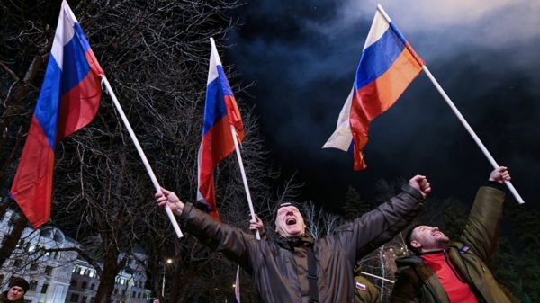 "Мы ждали этого восемь лет": что на российском ТВ говорят о вторжении