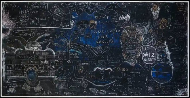 Лондонский музей науки надеется раскрыть тайну письменной доски Стивена Хокинга