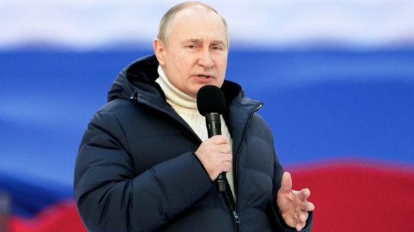 "Крымская весна" в Лужниках во время войны. Фотографии