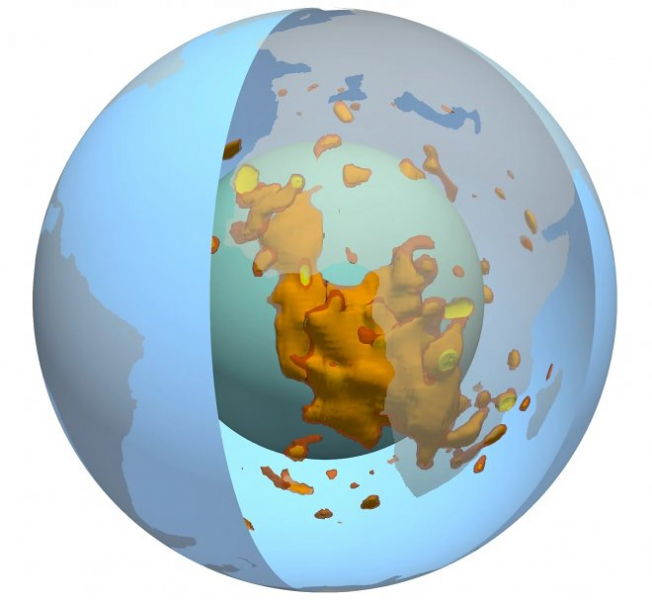 Ученые исследовали два гигантских «пузыря» в глубинах Земли