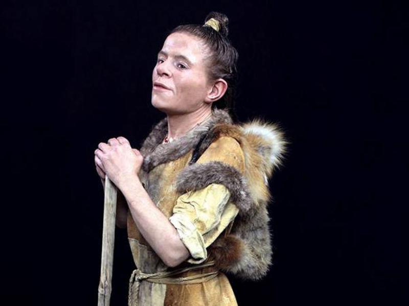 Воссоздано лицо женщины каменного века возрастом 4 000 лет