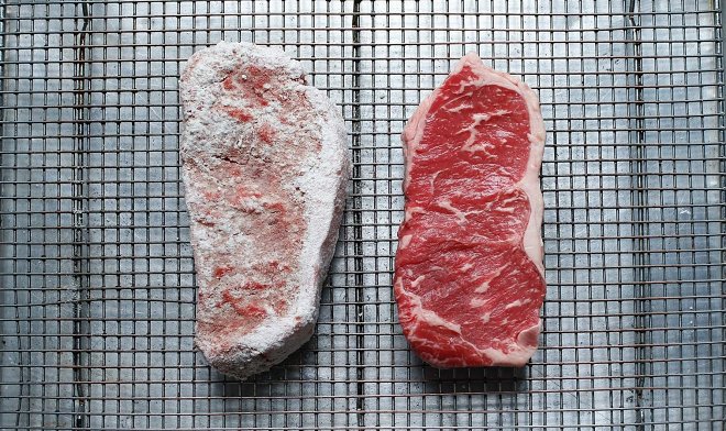 Японский грибок состарит стейк за 48 часов вместо полутора месяцев 