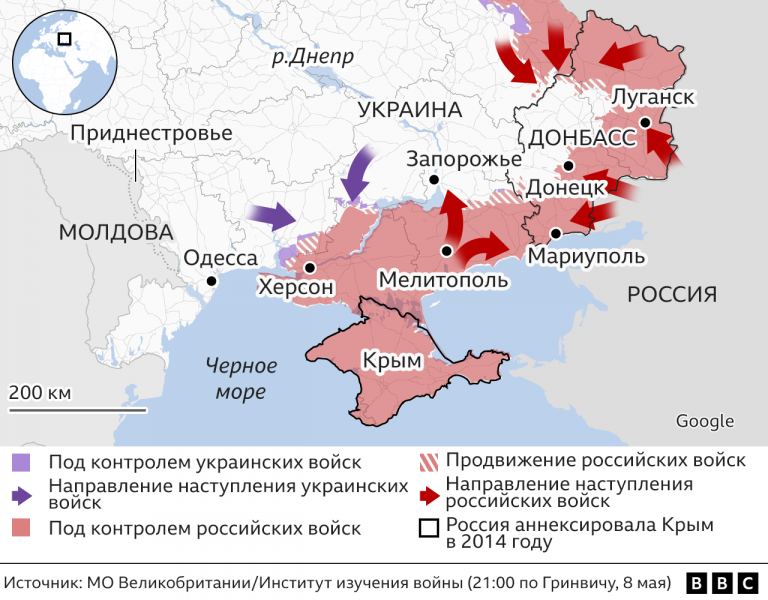 75-й день войны: выступления Зеленского и Путина на день Победы и возрожденный ленд-лиз для Украины