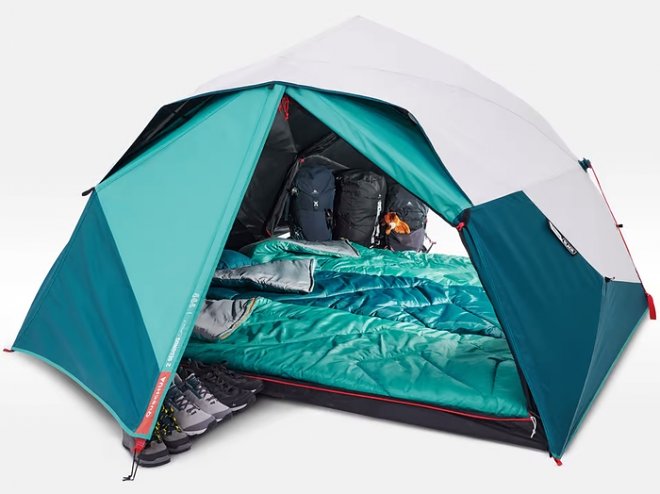 Decathlon усовершенствовала фирменную палатку 2 Second Easy, которая ставится за 2 секунды 