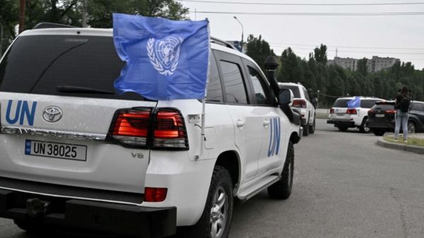 Инспекторы МАГАТЭ посетили Запорожскую АЭС. Утром вокруг станции усилились бои