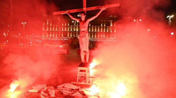 Художнику Павлу Крисевичу дали пять лет за акцию на Красной площади